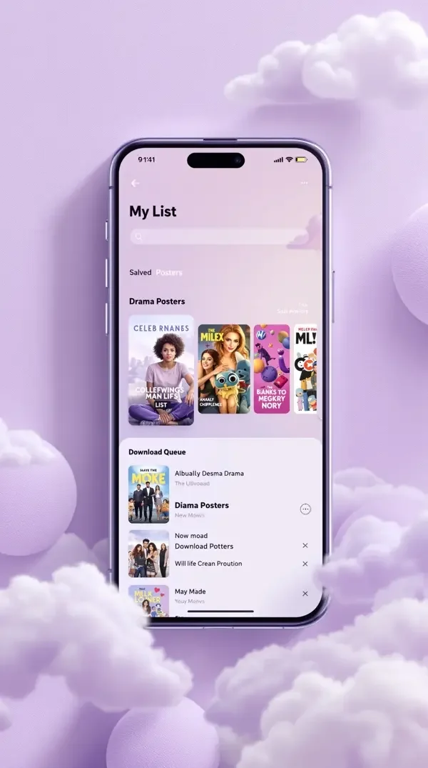 黄豆短剧 APP 界面预览